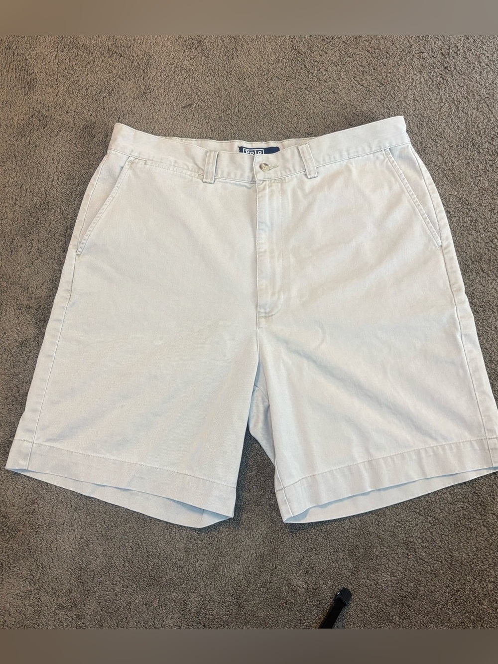 Polo by Ralph Lauren Philip Short Men’s Khaki Chino Shorts Size 35 100% Cotton B